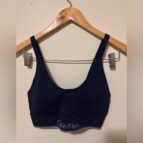 Calvin Klein Deep Blue Bralette - Picture 1 of 3
